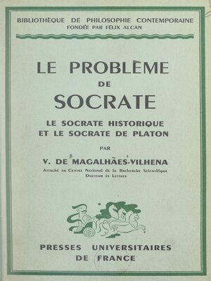 cover image of Le problème de Socrate